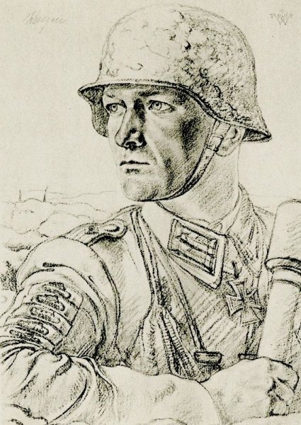 Вольфганг Вилльрих портреты солдат