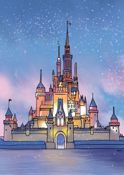 Disney "дворец Софии прекрасной"