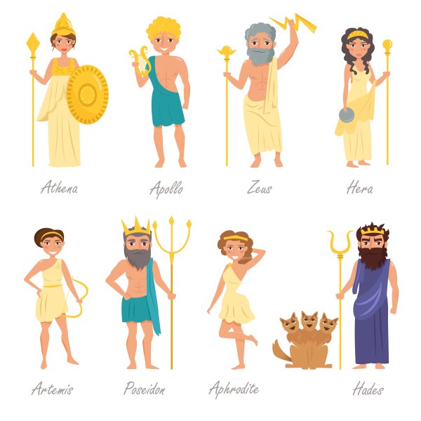 Олимпийские боги древнегреческие боги Зевс