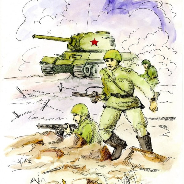 Рисунок Отечественная война