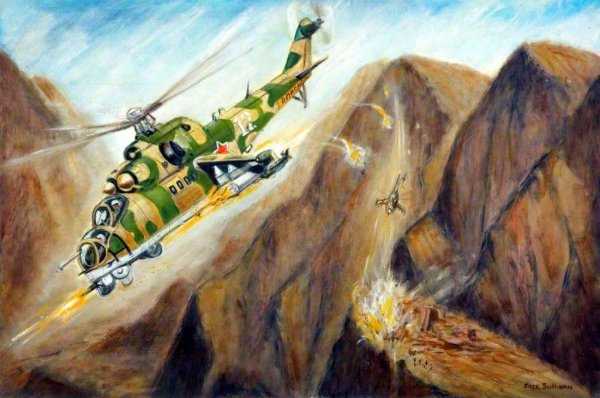 Авиация в Афганистане 1979 1989