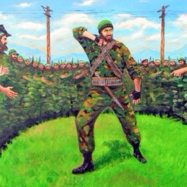 Чеченская война живопись