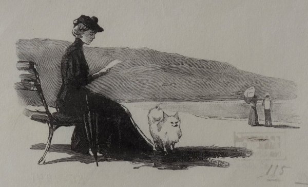 Чехов дама с собачкой иллюстрации к рассказу