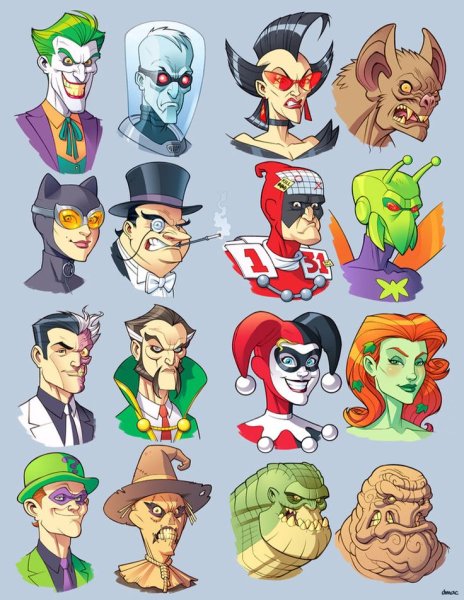 Супер злодеи DC