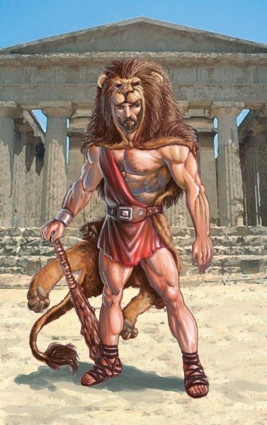 Геракл герой древней Греции