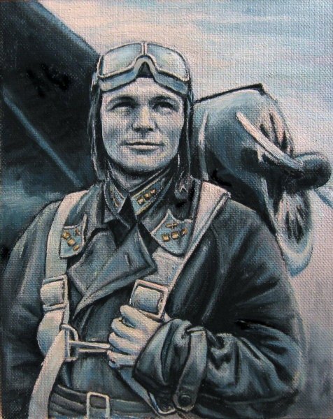 Портрет героев военных летчиц