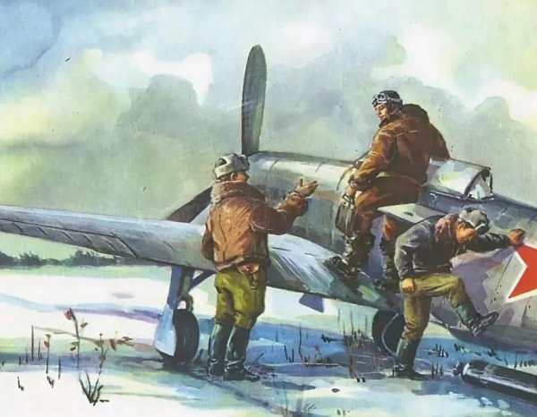 Летчики Нормандия Неман истребитель