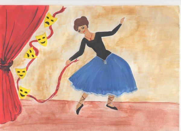 Иллюстрация к балету Прокофьева Золушка