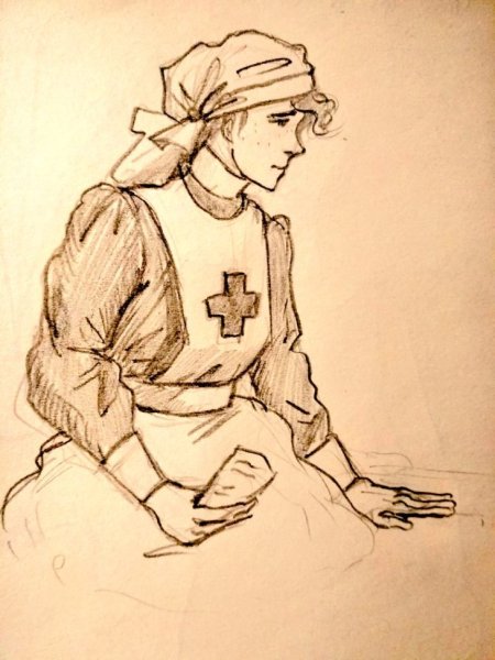 Военный врач рисунок