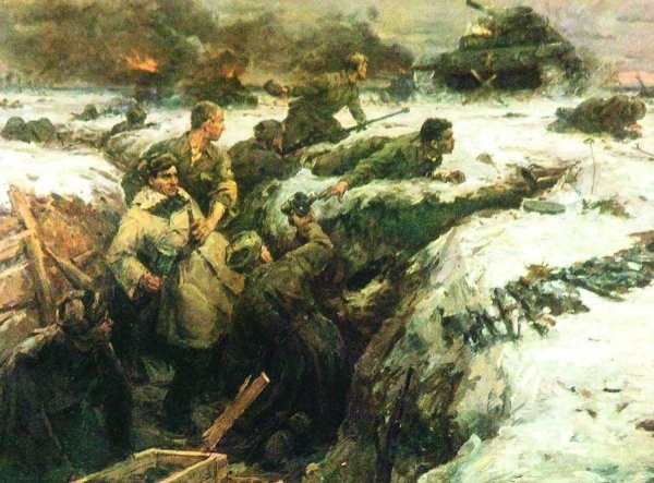 Подвиг 28 героев-Панфиловцев в битве за Москву