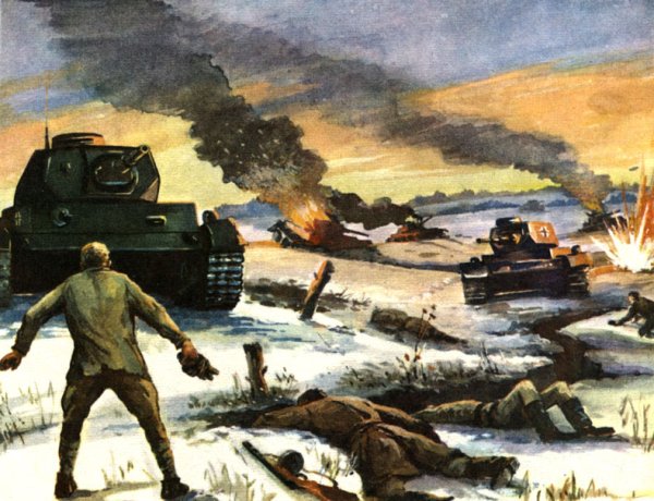 Бой у разъезда Дубосеково 1941 год