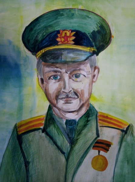 Портрет военного человека