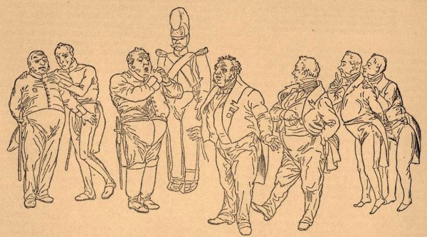 Иллюстрации к комедии Гоголя Ревизор