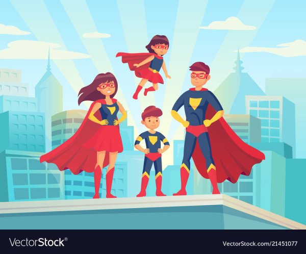 Супергерои семья