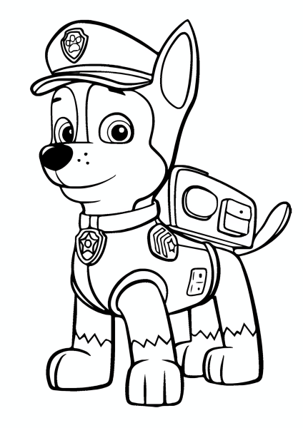 Рисунки герои щенячий патруль
