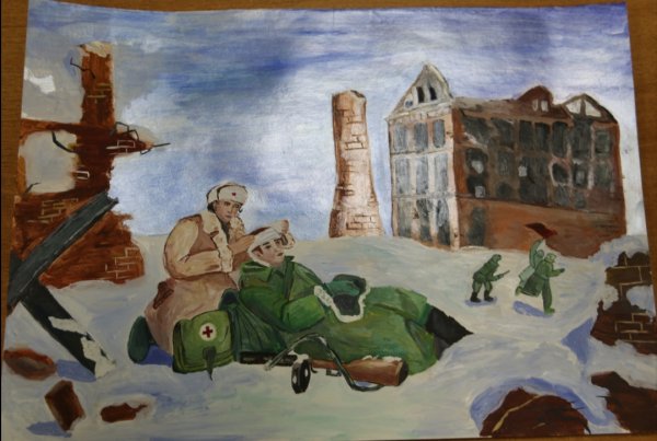 Волгоград 80 лет Сталинградской битвы рисунки