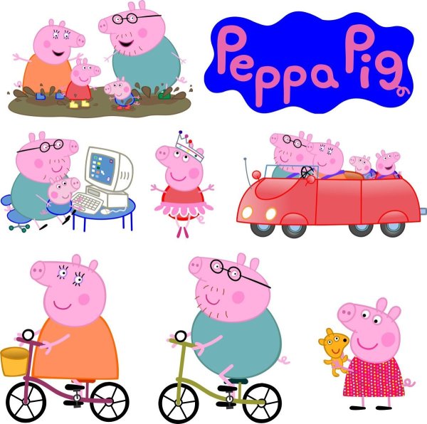 Свинка Пеппа персонажи