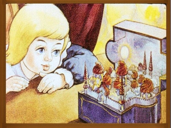 Иллюстрация к сказке в Одоевского городок в табакерке для детей