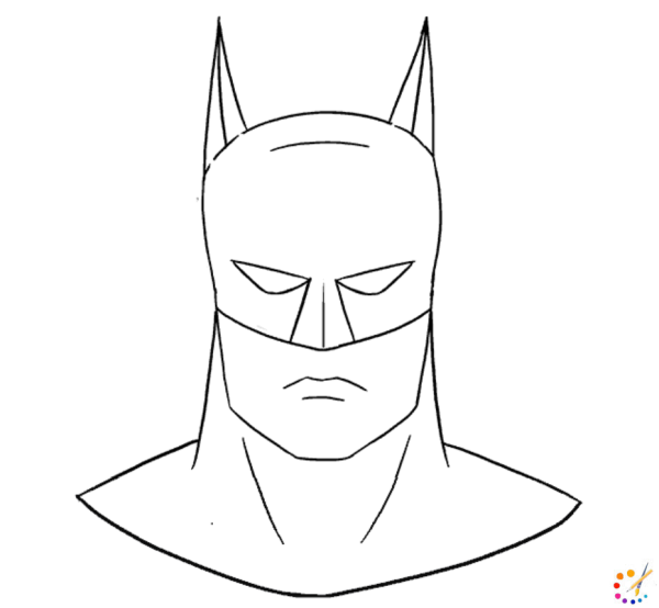 Бэтмен нарисовать легко