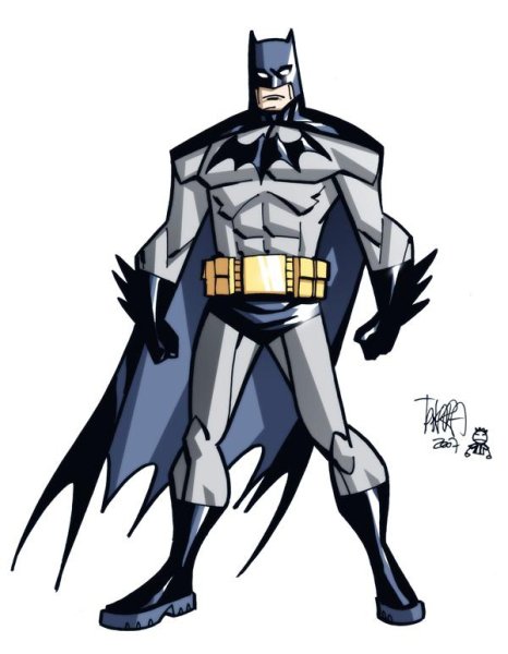 Бэтмен нарисовать
