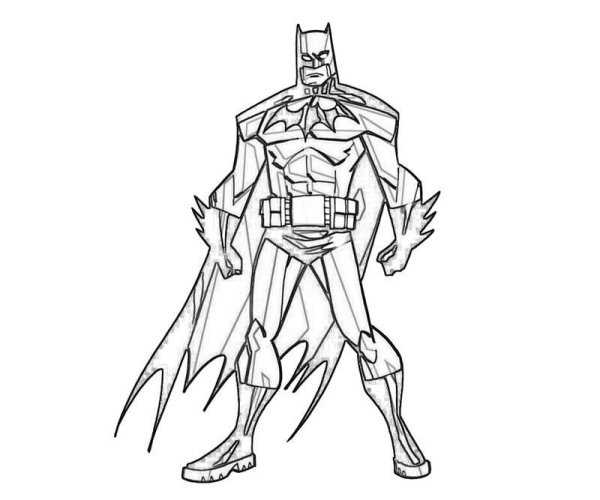 Бэтмен для рисования
