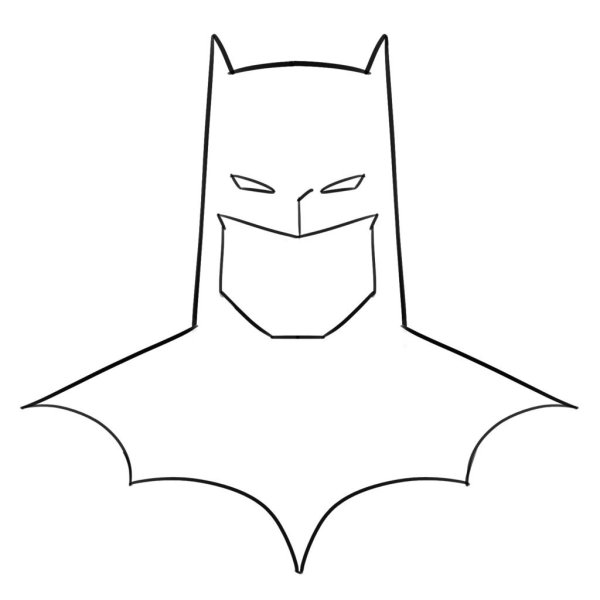 Рисунки героя бэтмен