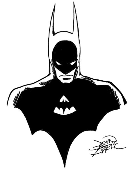 Рисунок Бэтмена