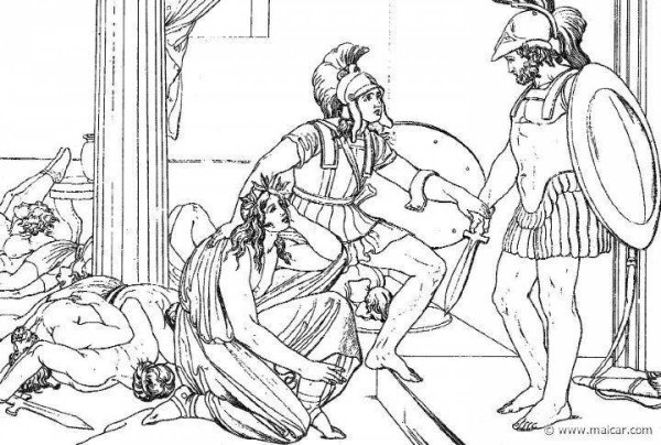 Илиада и Одиссея Гомера иллюстрации
