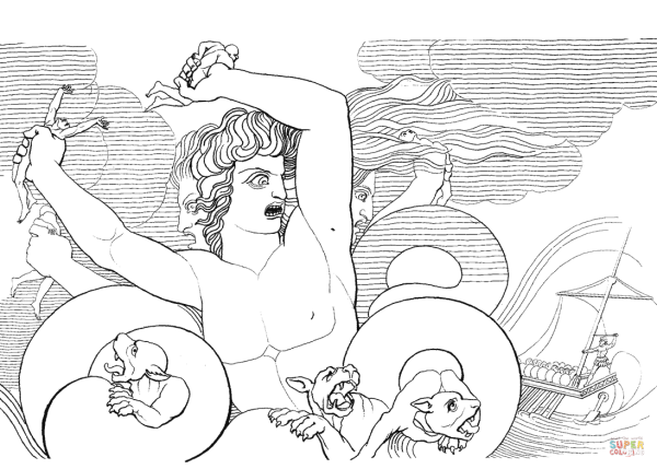 Иллюстрация к поэме Гомера Одиссея