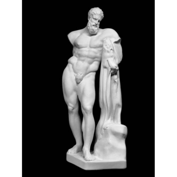 Гипсовая фигура, статуя Геракла, 74 см