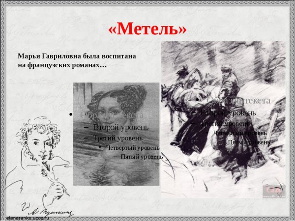 Александр Сергеевич Пушкин повесть метель