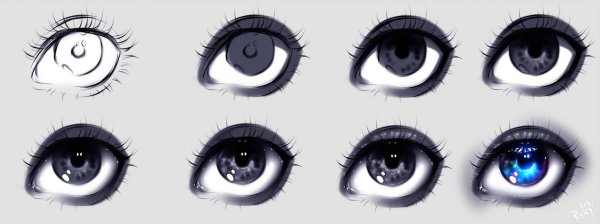 Рисунки глаза ангела