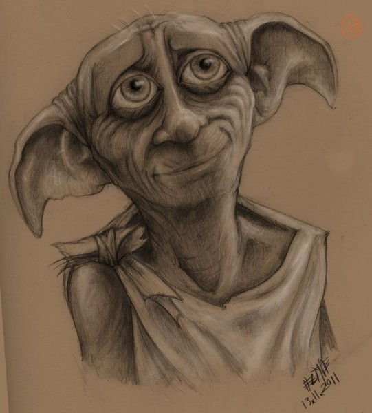 Картина Добби из Гарри Поттера