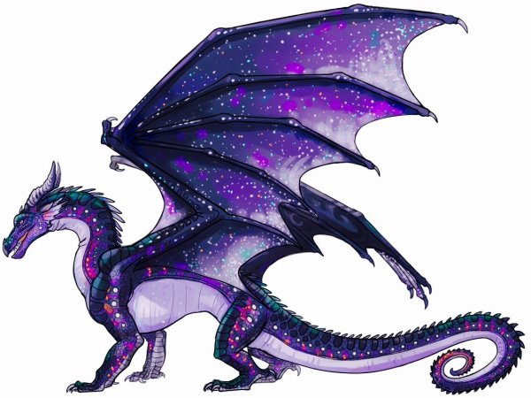 Драконья сага фиолетовый дракон