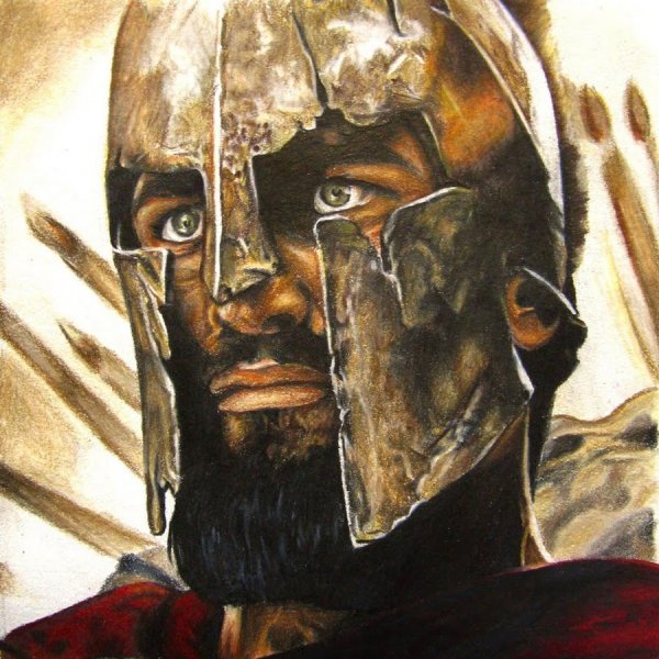 300 Спартанцев Леонид в шлеме