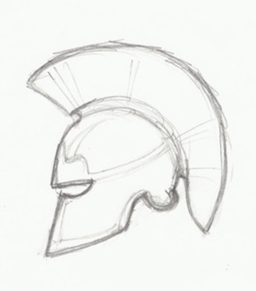 Рыцарский шлем спартанцев