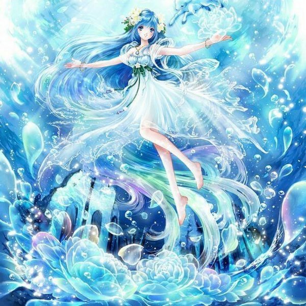 Аниме принцесса воды