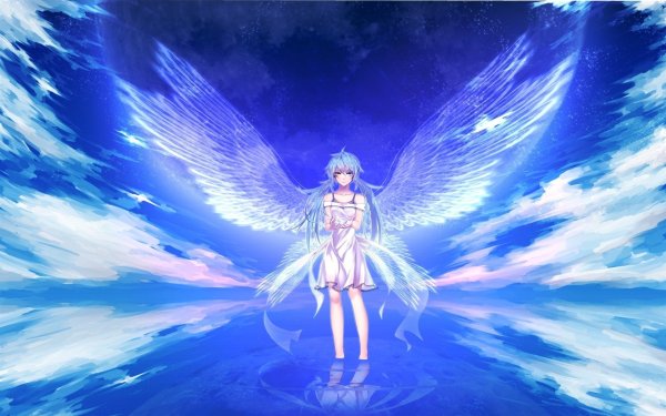 Крылья ангела аниме
