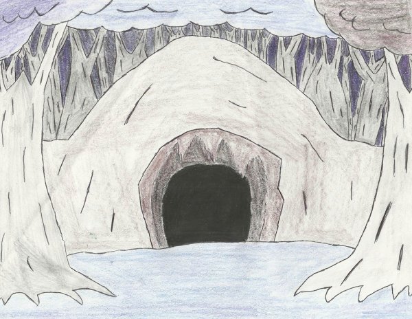 Рисунок пер Гюнт в пещере горного короля