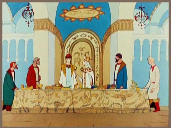 Сказка о царе Салтане мультфильм корабельщики