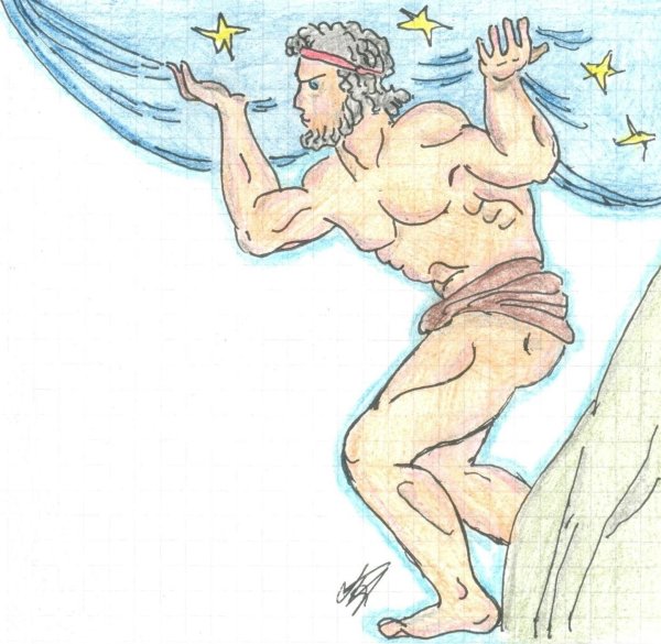 Рисунки греческого героя
