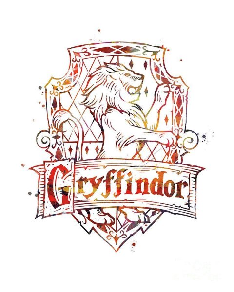 Плакат из Гарри Поттера Гриффиндор