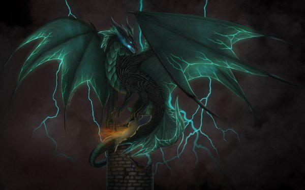 Рисунки громовой дракон