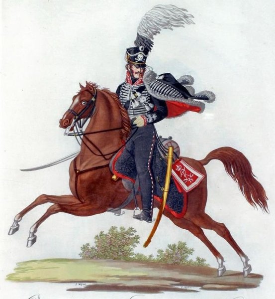 Русские лейб-гвардии гусары 1812