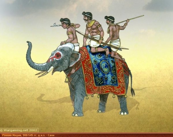 Древняя Индия слон