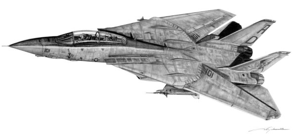 F-14 Tomcat drawings