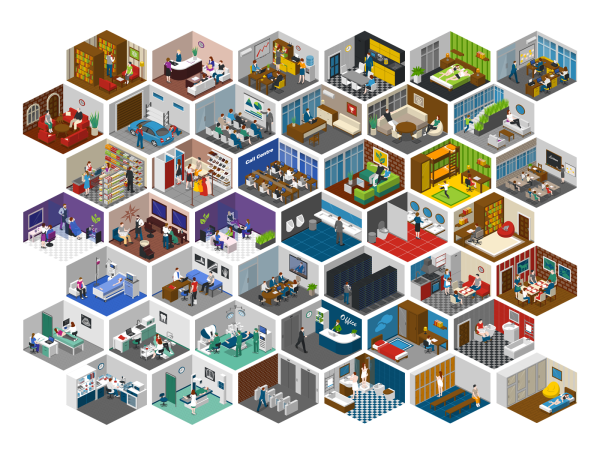 3. Изометрия (isometric)