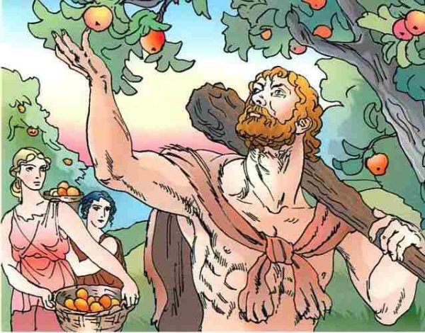 Миф яблоки Гесперид 12 подвиг Геракла