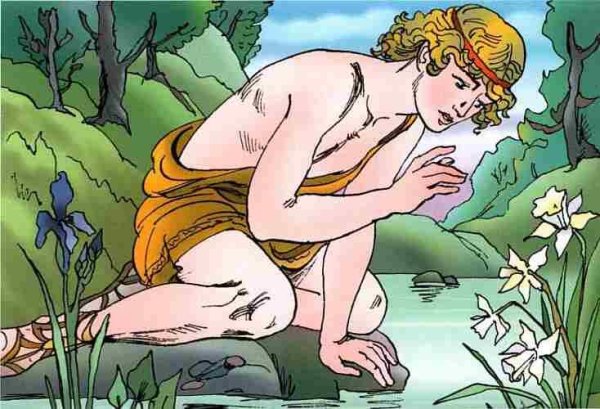 Нарцисс мифы древней Греции