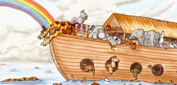Рисунок Ноева ковчега